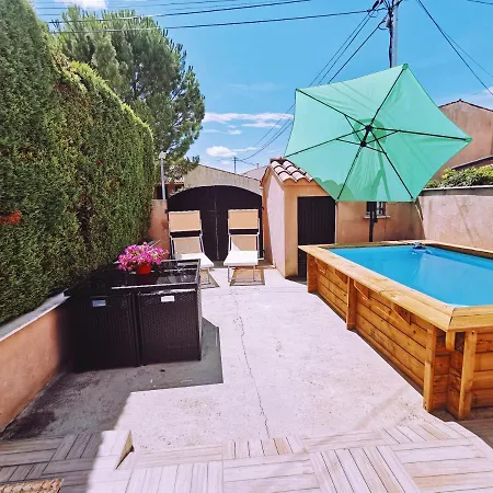 Studio Privatif Climatise , Terrasse Et Piscine Pernes-les-Fontaines Exterior foto